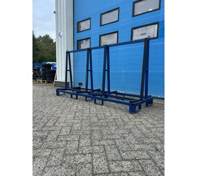Gebruikte dubbelzijdige glasbok 2200x800x1200 mm