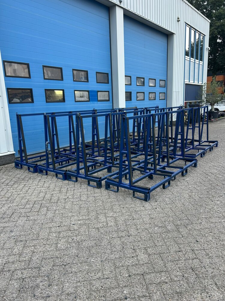 Gebruikte dubbelzijdige glasbok 2200x800x1200 mm