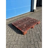 Gebruikte kunststof pallet 1200x1000x200mm