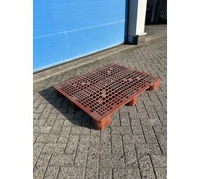 Gebruikte kunststof pallet 1200x1000x200mm