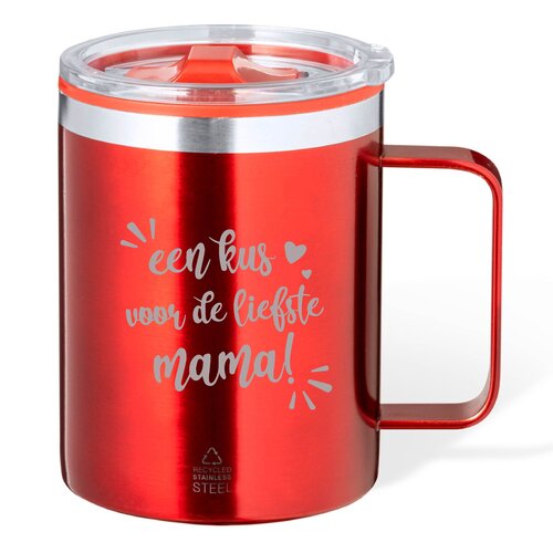 Gepersonaliseerde Thermosbeker met Gravure 400ml – Uniek en Stijlvol