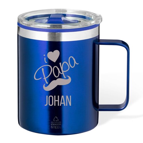 Gepersonaliseerde Thermosbeker met Gravure 400ml – Uniek en Stijlvol
