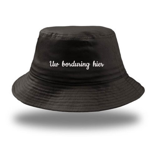 Gepersonaliseerd Geborduurd Vissershoedje – Unieke Bucket Hat