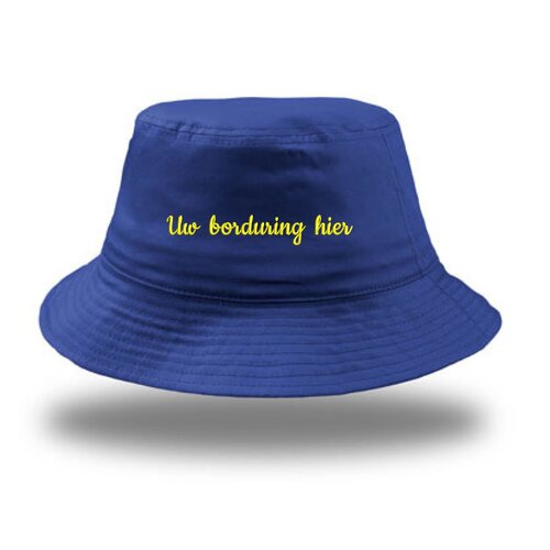 Gepersonaliseerd Geborduurd Vissershoedje – Unieke Bucket Hat
