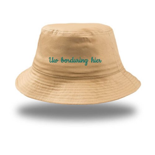 Gepersonaliseerd Geborduurd Vissershoedje – Unieke Bucket Hat