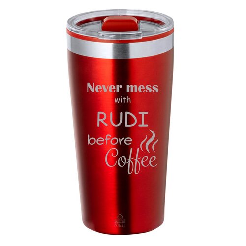 RVS Drinkfles 600 ml Graveren – Gepersonaliseerde Thermosfles