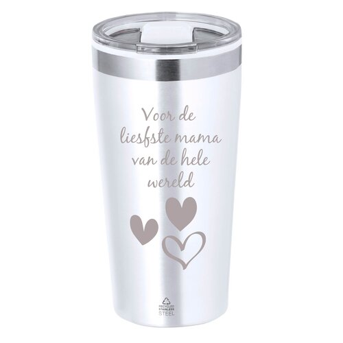 RVS Drinkfles 600 ml Graveren – Gepersonaliseerde Thermosfles