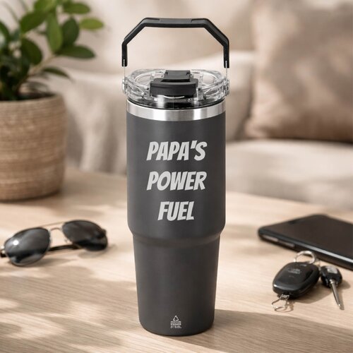 Maak jouw thermosbeker uniek met naam – het perfecte persoonlijke cadeau voor elke dag.