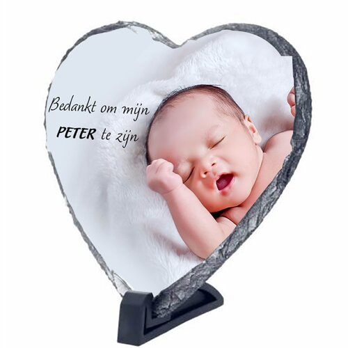 Een blijvende herinnering op natuursteen, persoonlijk gemaakt met jouw foto