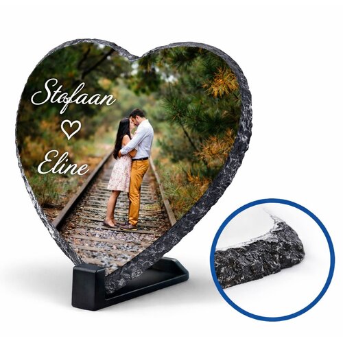 Een blijvende herinnering op natuursteen, persoonlijk gemaakt met jouw foto