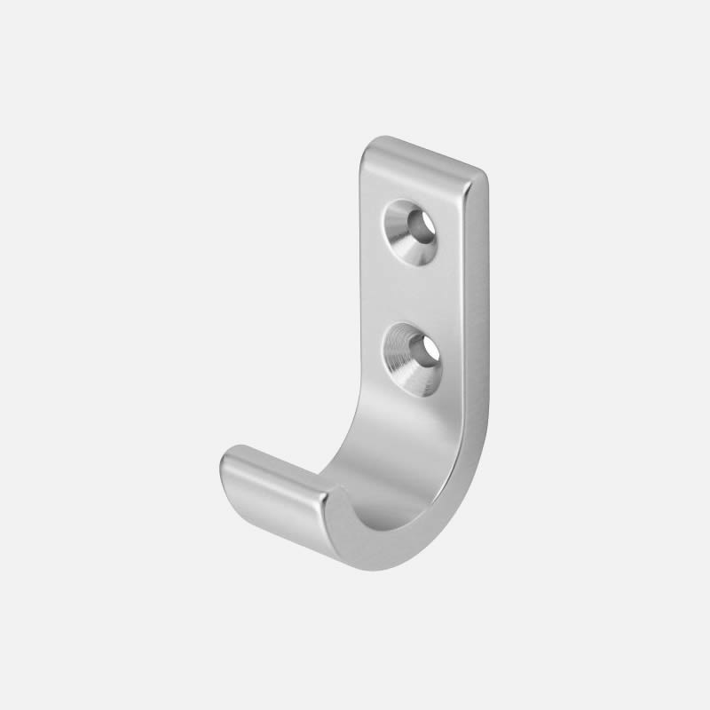Handdoekhaak 0554-01 zilver