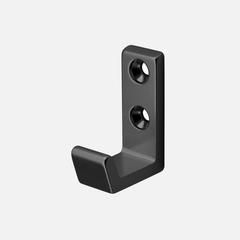 Handdoekhaak 0555-18 zwart