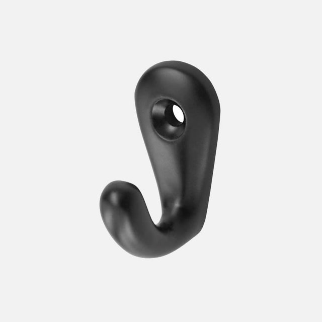 Handdoekhaak 0557-70 zwart