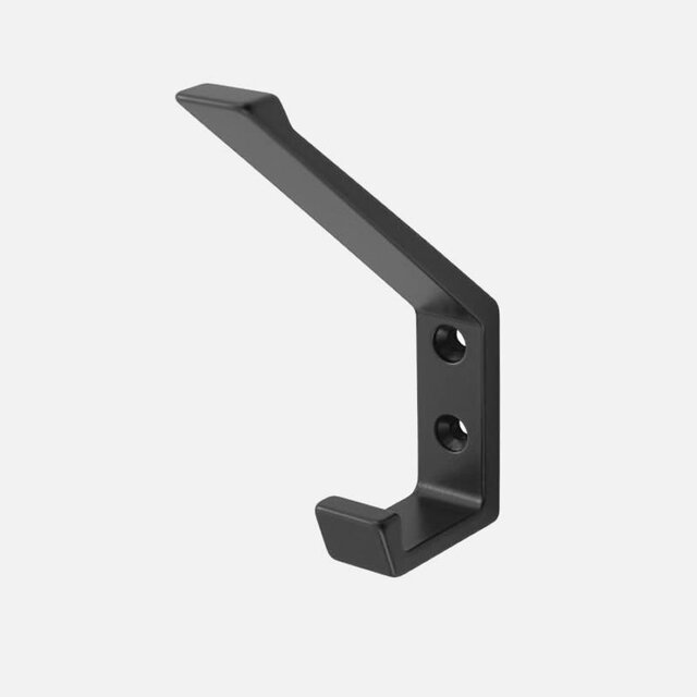 Hoed- en jashaak enkel 0138-18 Zwart