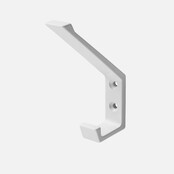 Hoed- en jashaak enkel 0138-79 Wit Hoed- en jashaak enkel 0138-79 Wit
