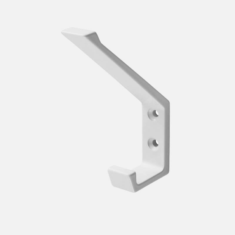 Hoed- en jashaak enkel 0138-79 Wit