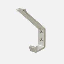 Hoed- en jashaak enkel 0138-02 Nieuw Zilver