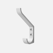 Hoed- en jashaak 0148-11 zilver