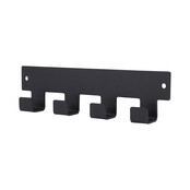 Industriele matzwarte kapstok 200mm MC Industriele matzwarte kapstok 200mm MC