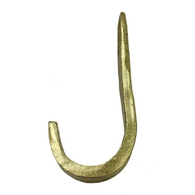 Handgemaakte gouden haak WD