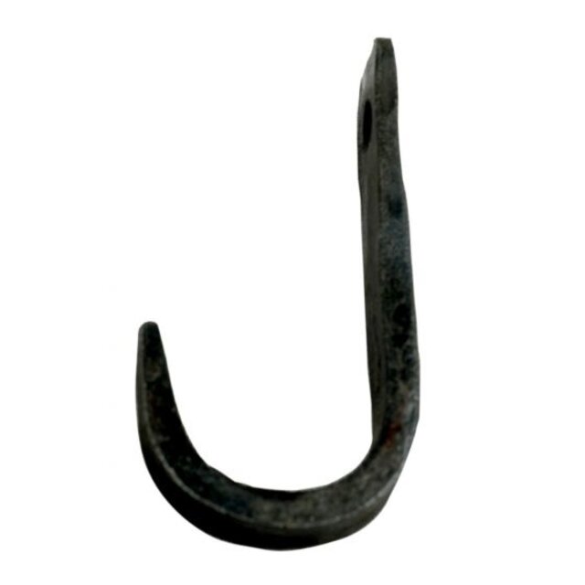 Stevige gietijzeren zwarte haak WD