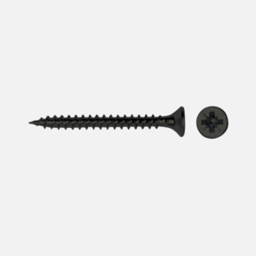 Zwarte schroef  | 1 stuks | Bijpassend | 3.5 x 25mm