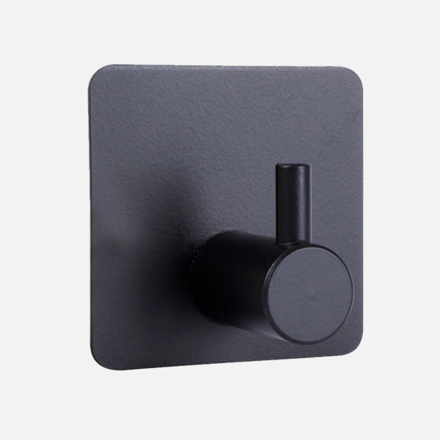 Zelfklevende haak - Zwart