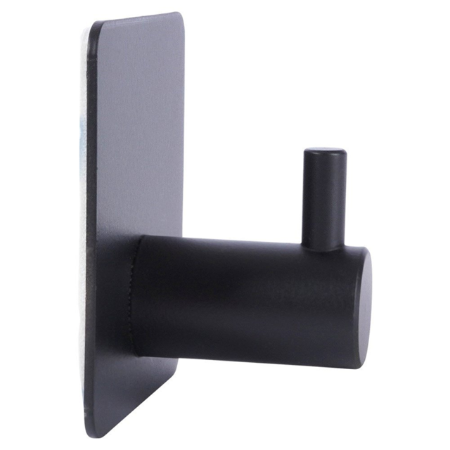 Zelfklevende haak - Zwart