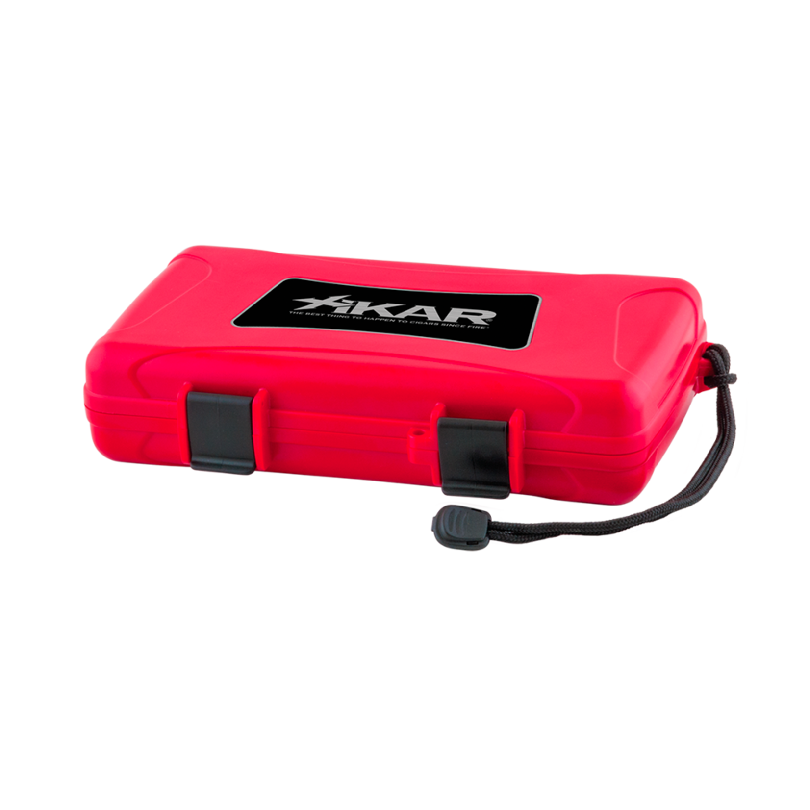 XIKAR XIKAR TRAVEL CASE 5 CIGARS ROUGE