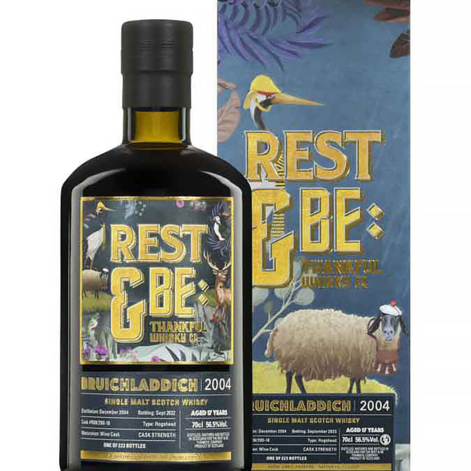 REST & BE REST & BE THANKFUL BRUICHLADIDICH 17 ANS 2004/2023 WINE MATURATION