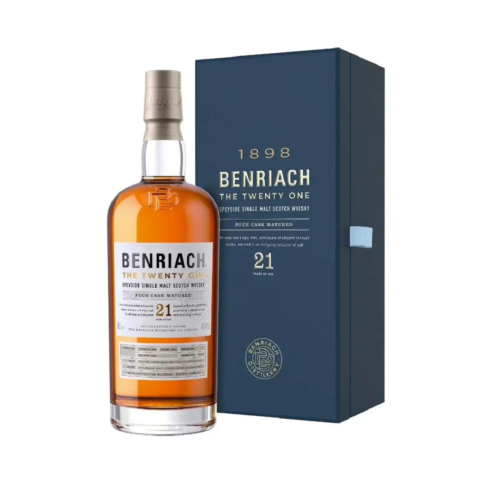 BENRIACH BENRIACH 21 YEARS OLD SINGLE MALT