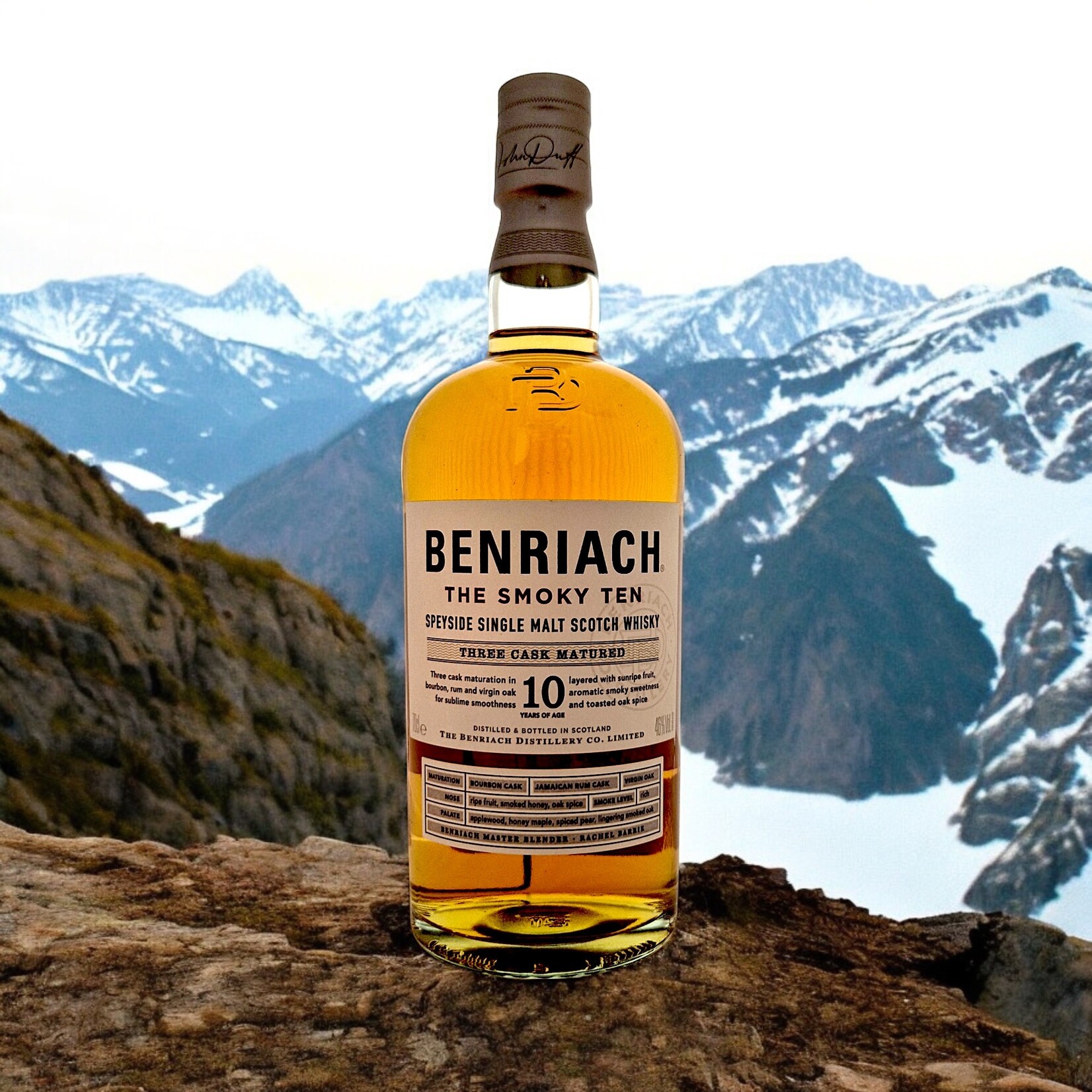 BENRIACH BENRIACH THE SMOKY 10 YEARS 46% 70 CL SINGLE MALT
