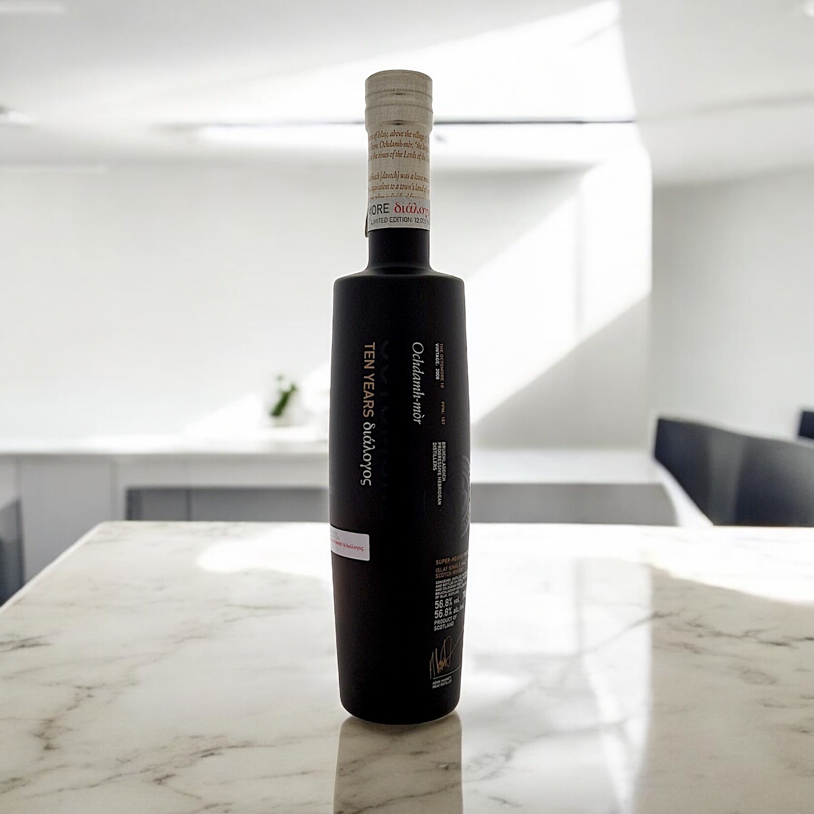 OCTOMORE BRUICHLADDICH OCTOMORE 10 YEARS 4TH EDITION SINGLE MALT SCOTCH WHISKY
