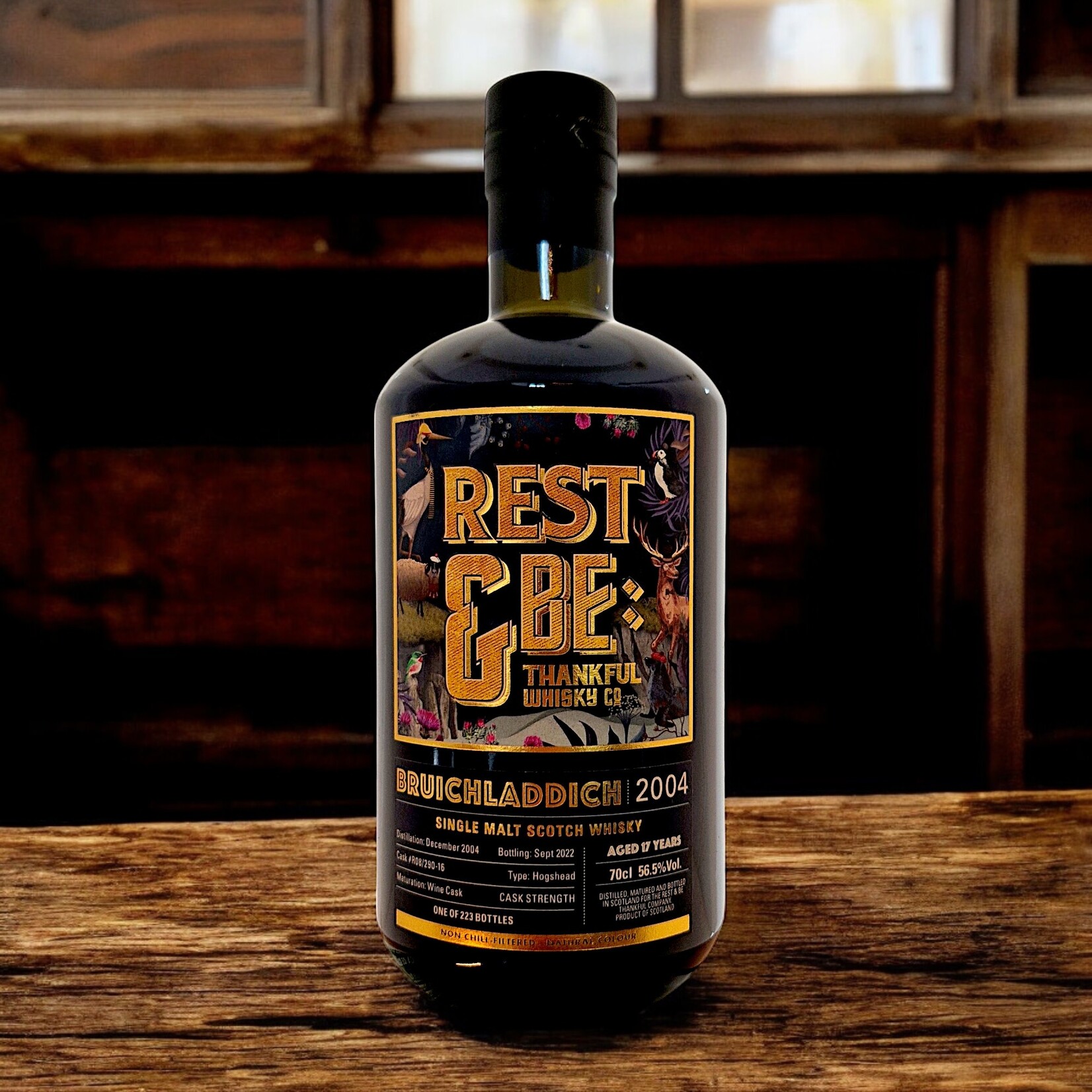 REST & BE REST & BE THANKFUL BRUICHLADIDICH 17 ANS 2004/2023 WINE MATURATION