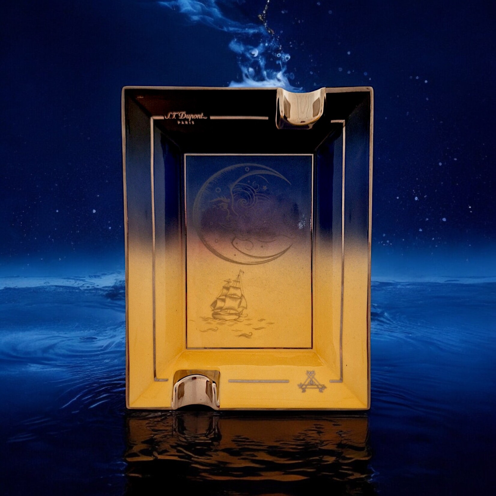 ST DUPONT ST DUPONT ASHTRAY "LA NUIT MONTECRISTO"
