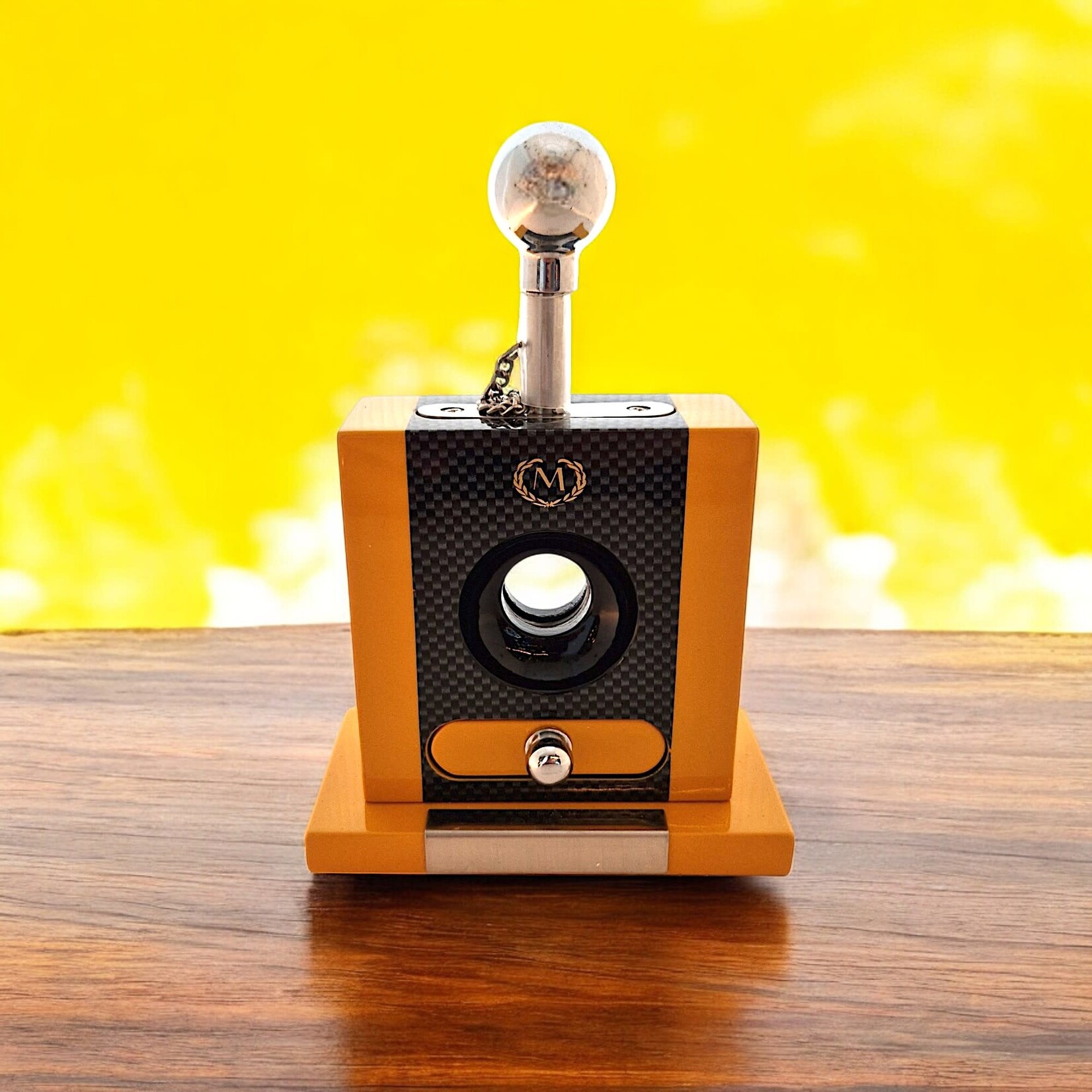 MYON MYON CIGAR TABLE CUTTER  RACING YELLOW