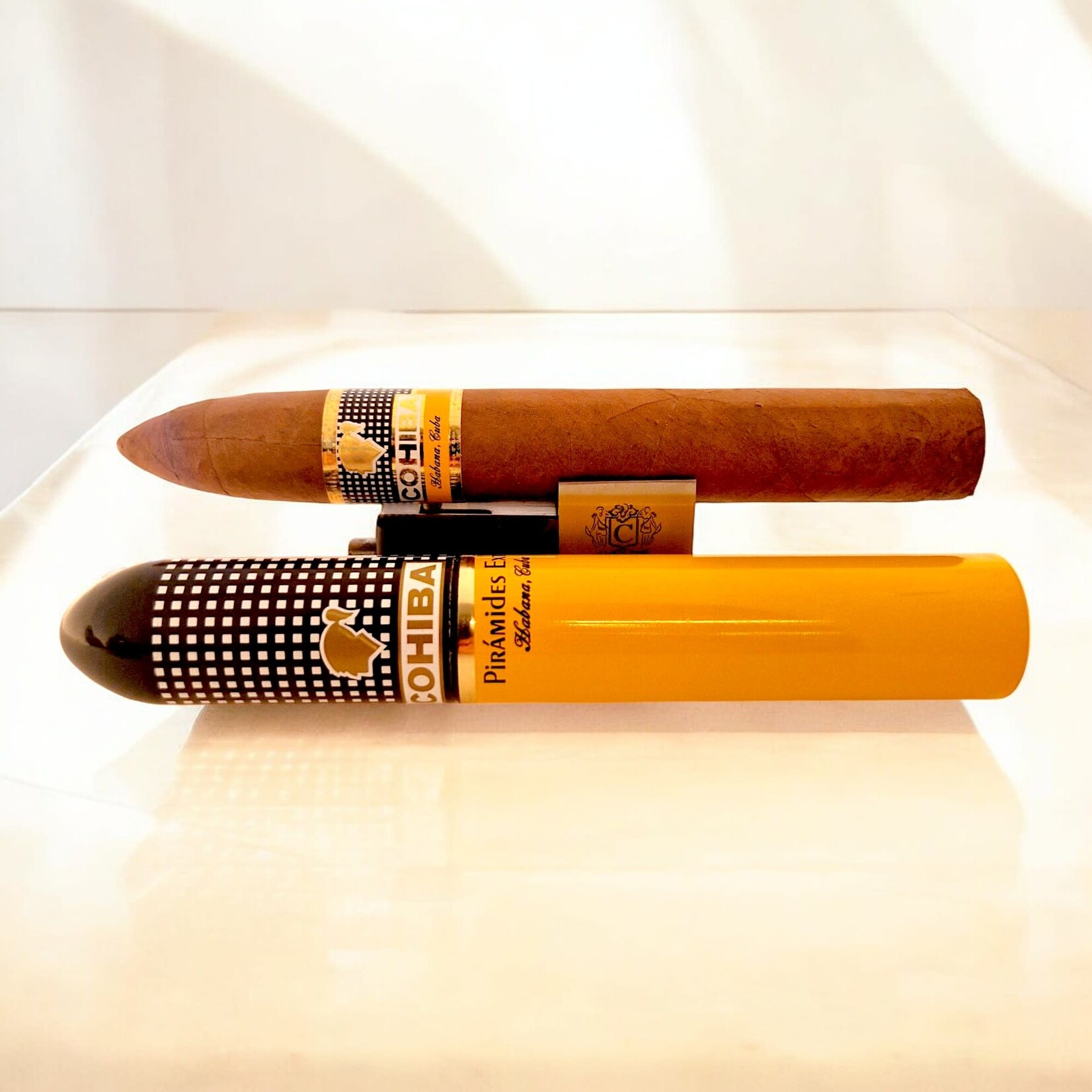 COHIBA COHIBA PIRAMIDES EXTRA TUBOS CARDBOX/3