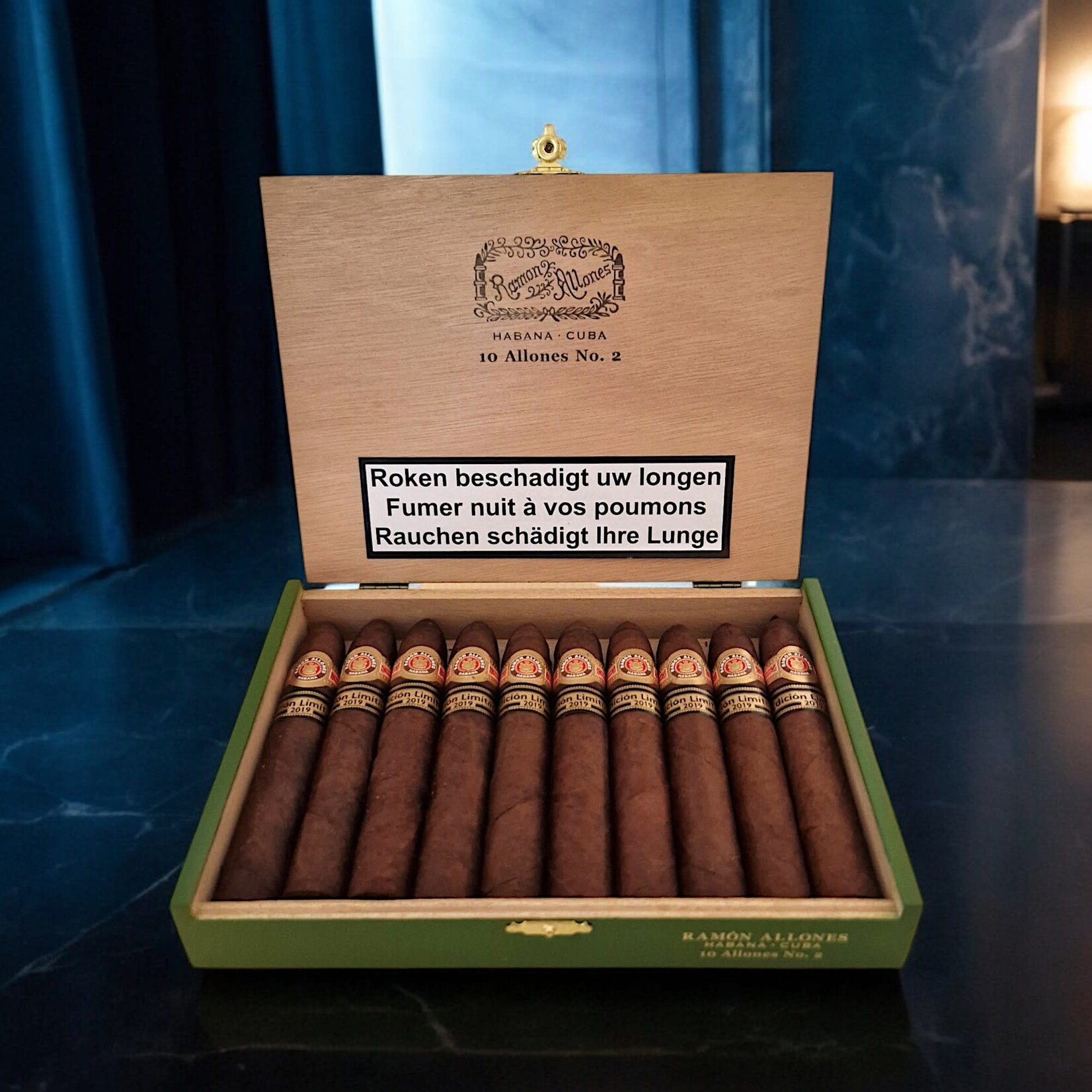 RAMON ALLONES RAMON ALLONES N°2 LIMITED EDITION 2019 - FULL BOX 10'S