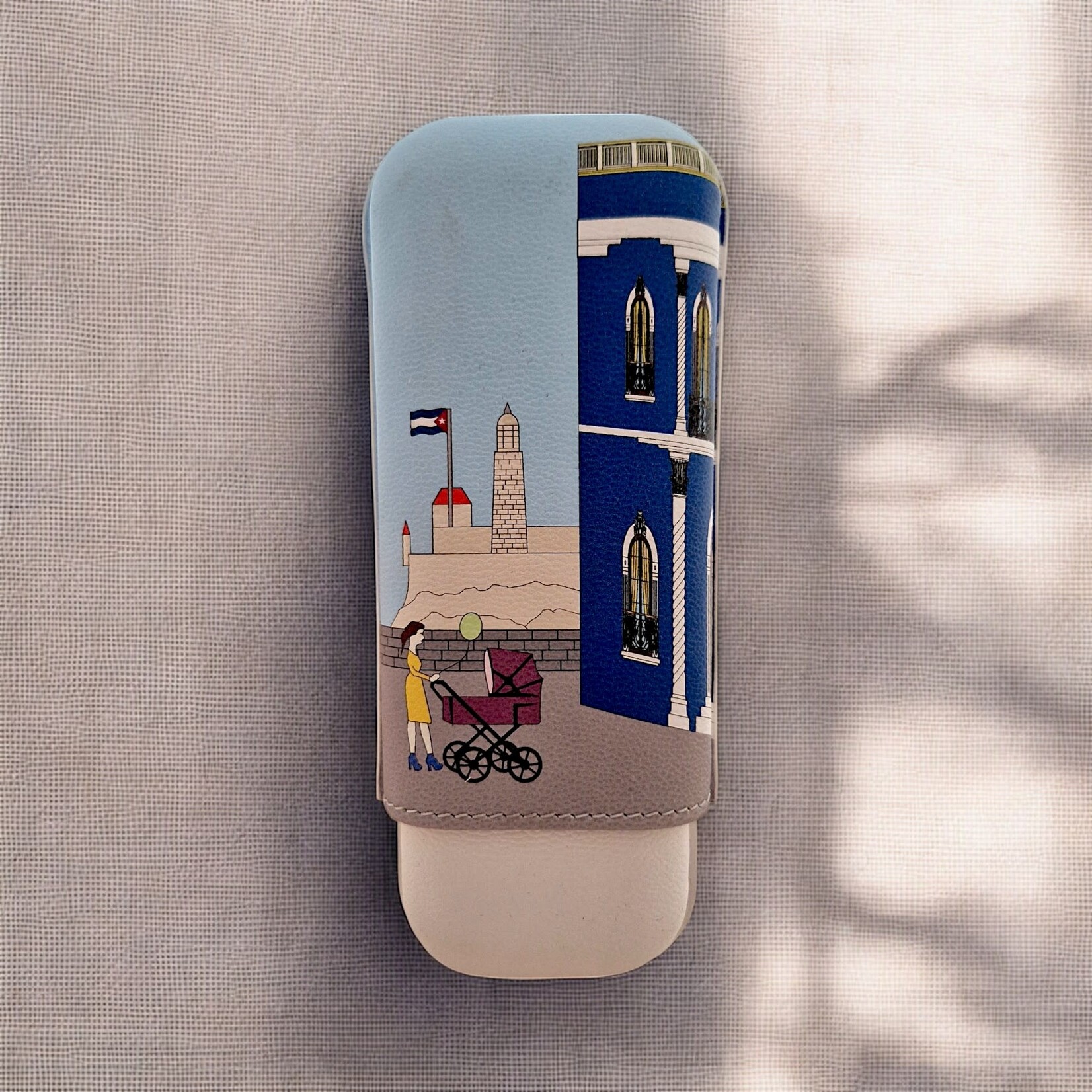 ELIE BLEU ELIE BLEU ETUI CASA CUBANA CAROUSEL 2 CIGARS CALIBRE 27
