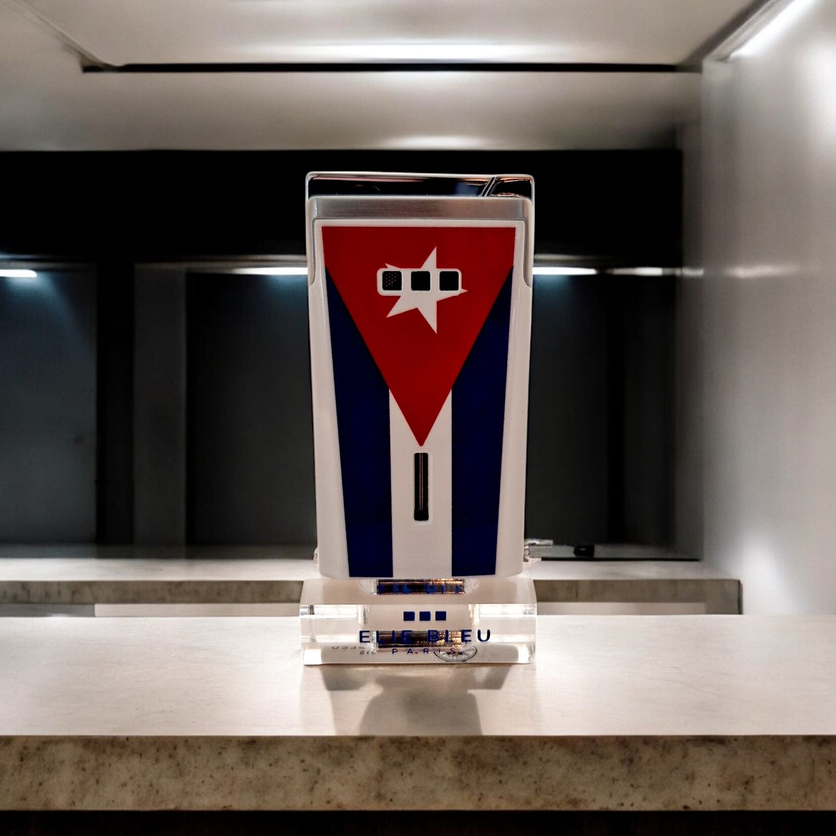 ELIE BLEU ELIE BLEU LIGHTER DRAPEAU CUBAIN