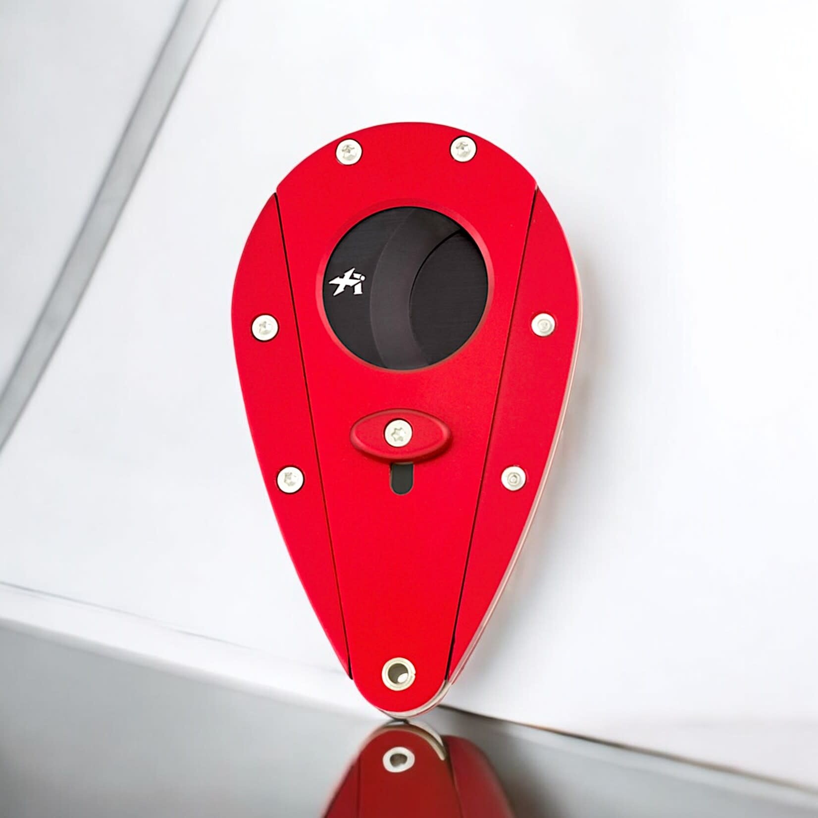 XIKAR XIKAR CUTTER XI1 ALU RED AND BLACK BLADE
