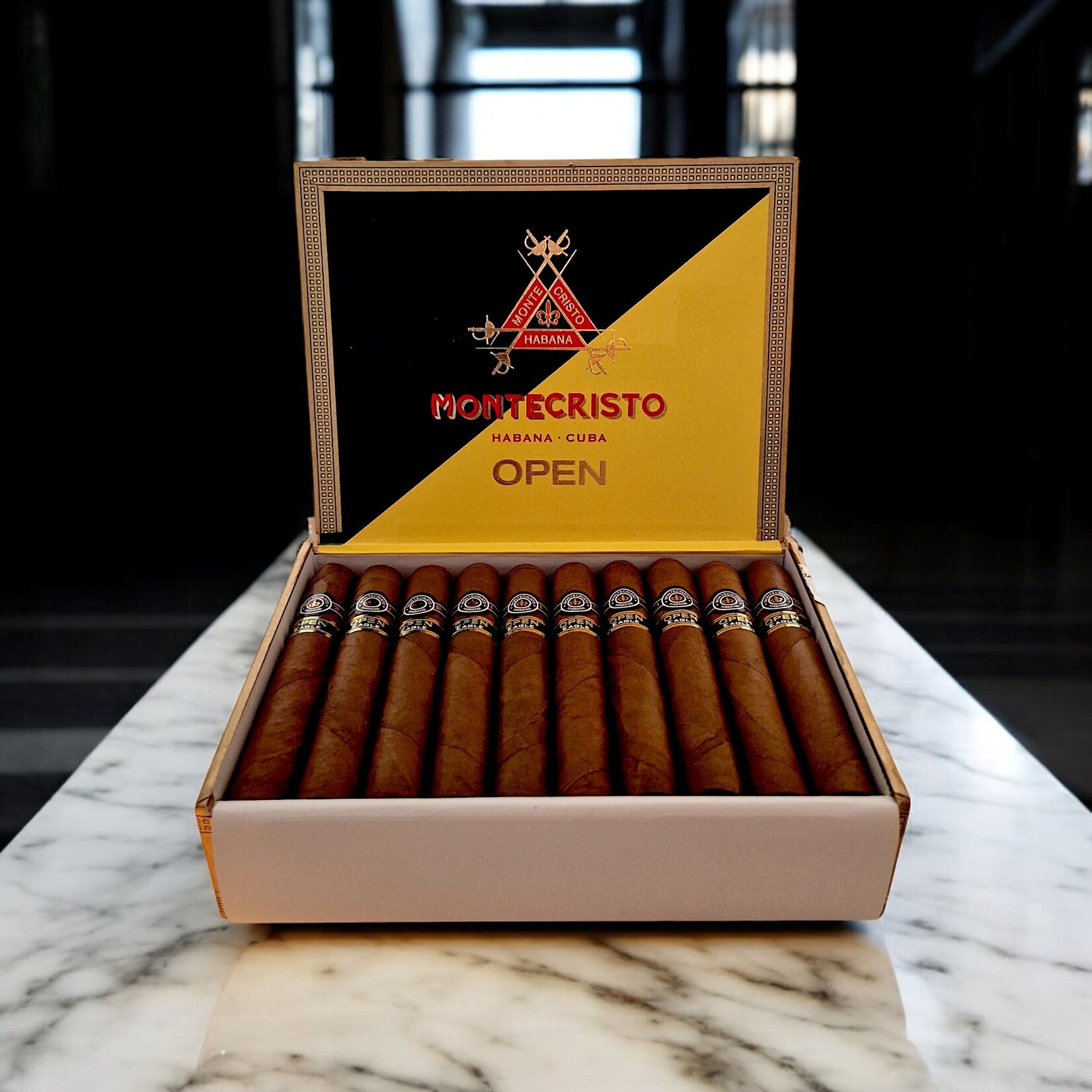 MONTECRISTO MONTECRISTO OPEN EAGLE - FULL BOX