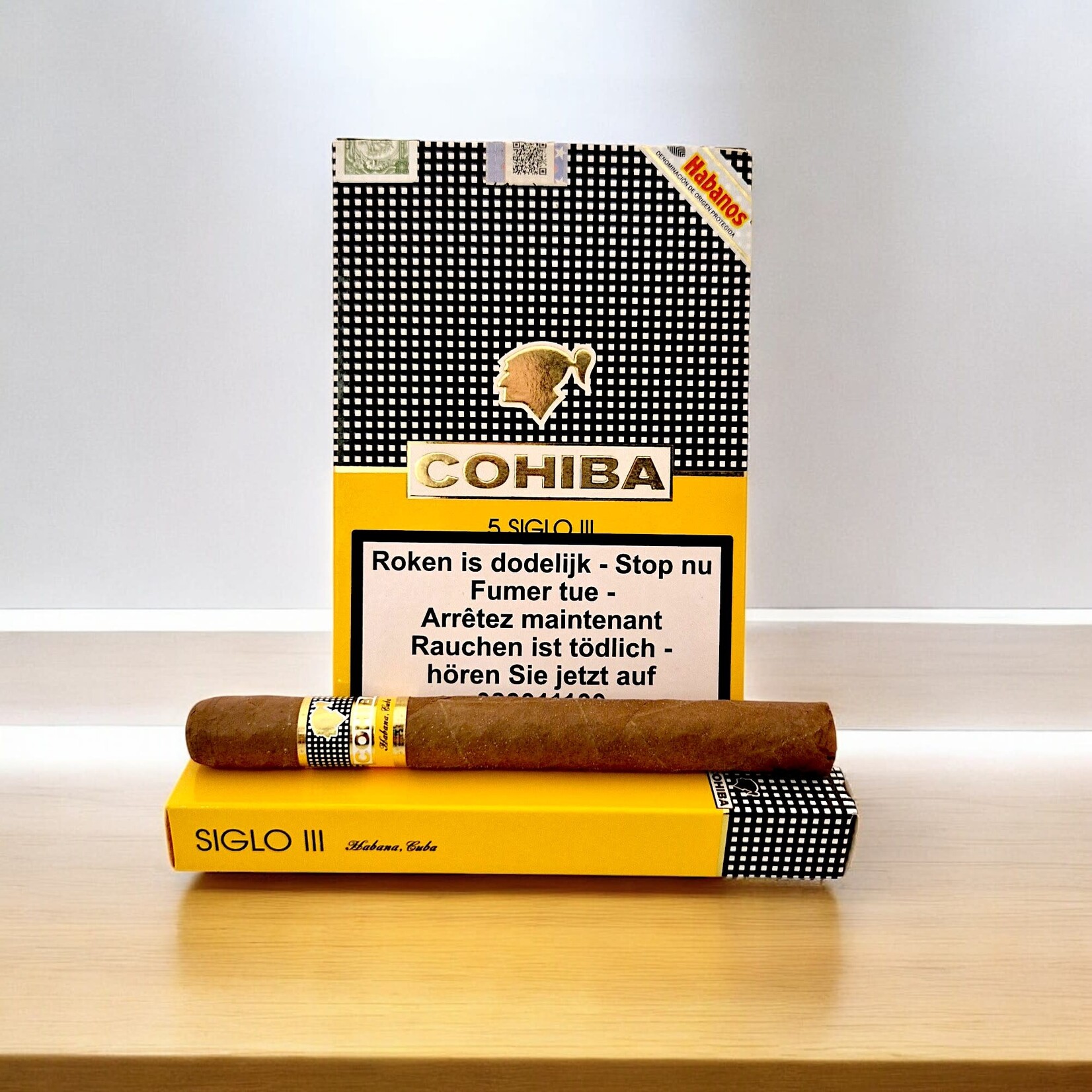 COHIBA COHIBA SIGLO III CARDBOX /5