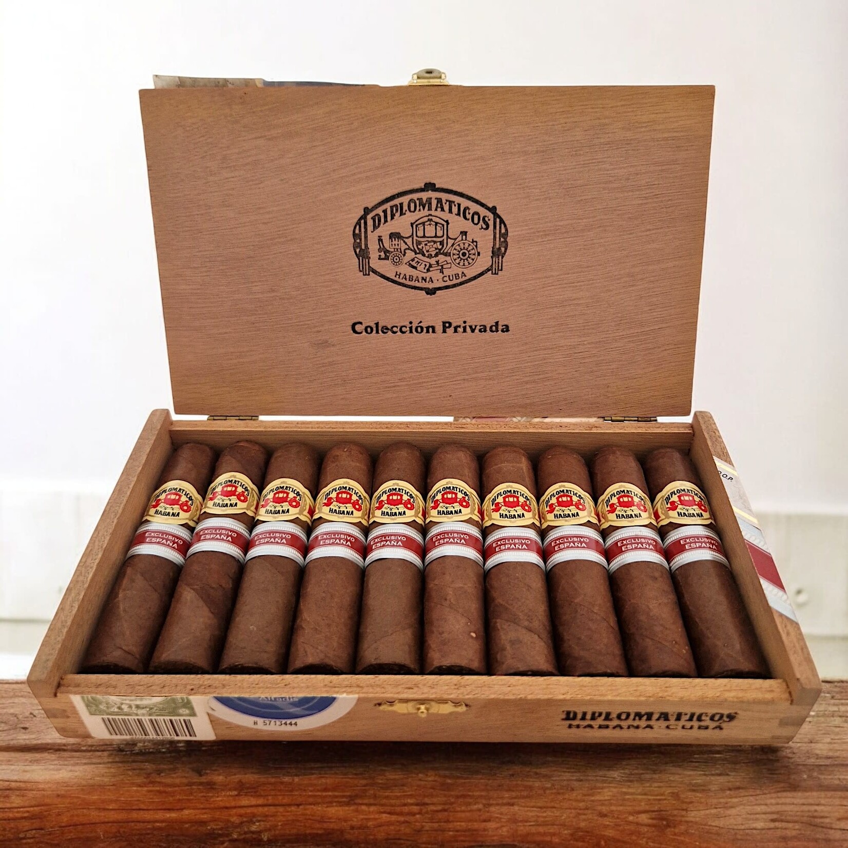 DIPLOMATICOS DIPLOMATICOS COLECCION PRIVADA I ER ESPAÑA 2012 BOX 10'S