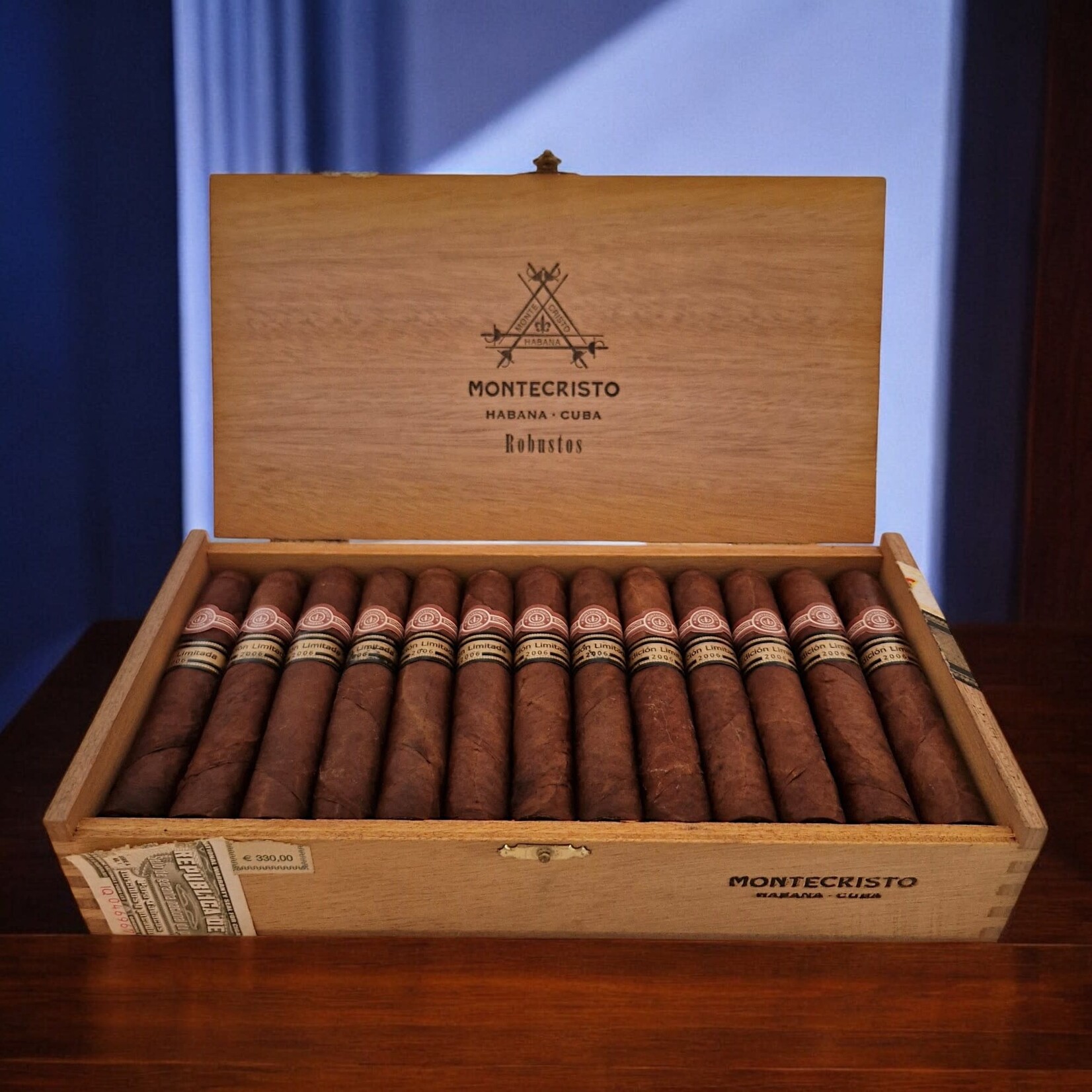 MONTECRISTO MONTECRISTO ROBUSTO EL 2006 - BOX 25'S
