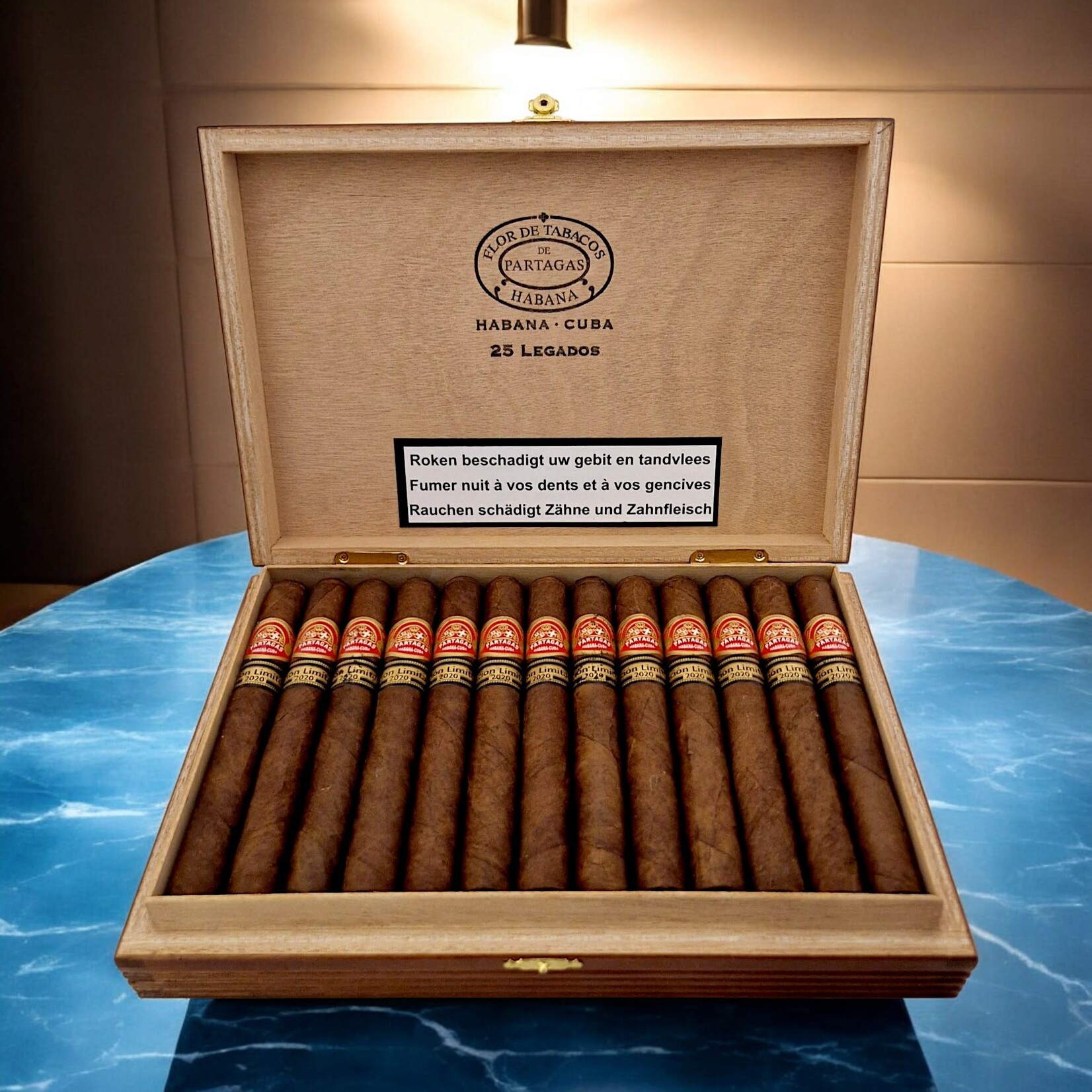 PARTAGAS PARTAGAS LEGADO EDITION LIMITADA 2020 - FULL BOX 25'S