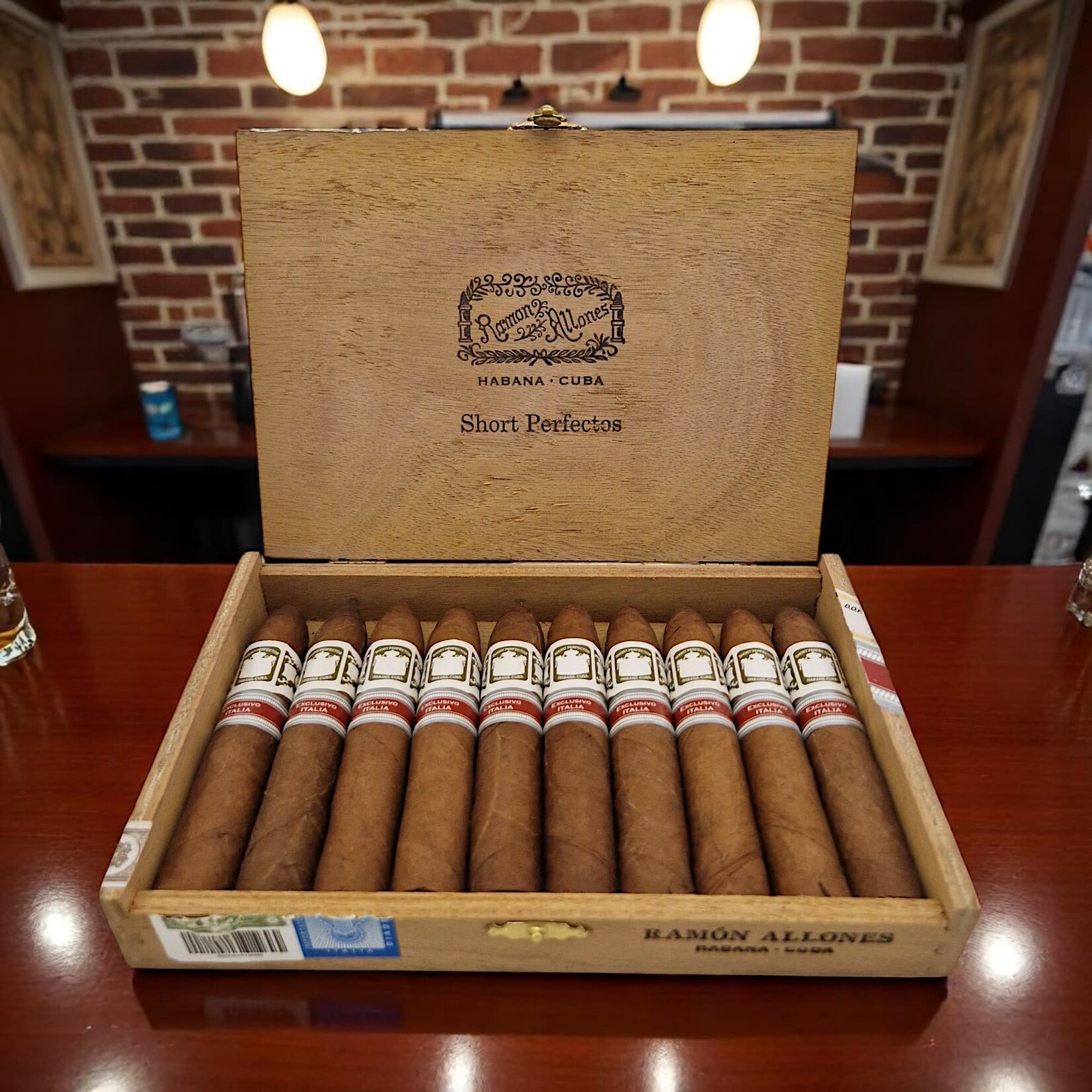 RAMON ALLONES RAMON ALLONES SHORT PERFECTOS ER ITALIA - BOX 10'S