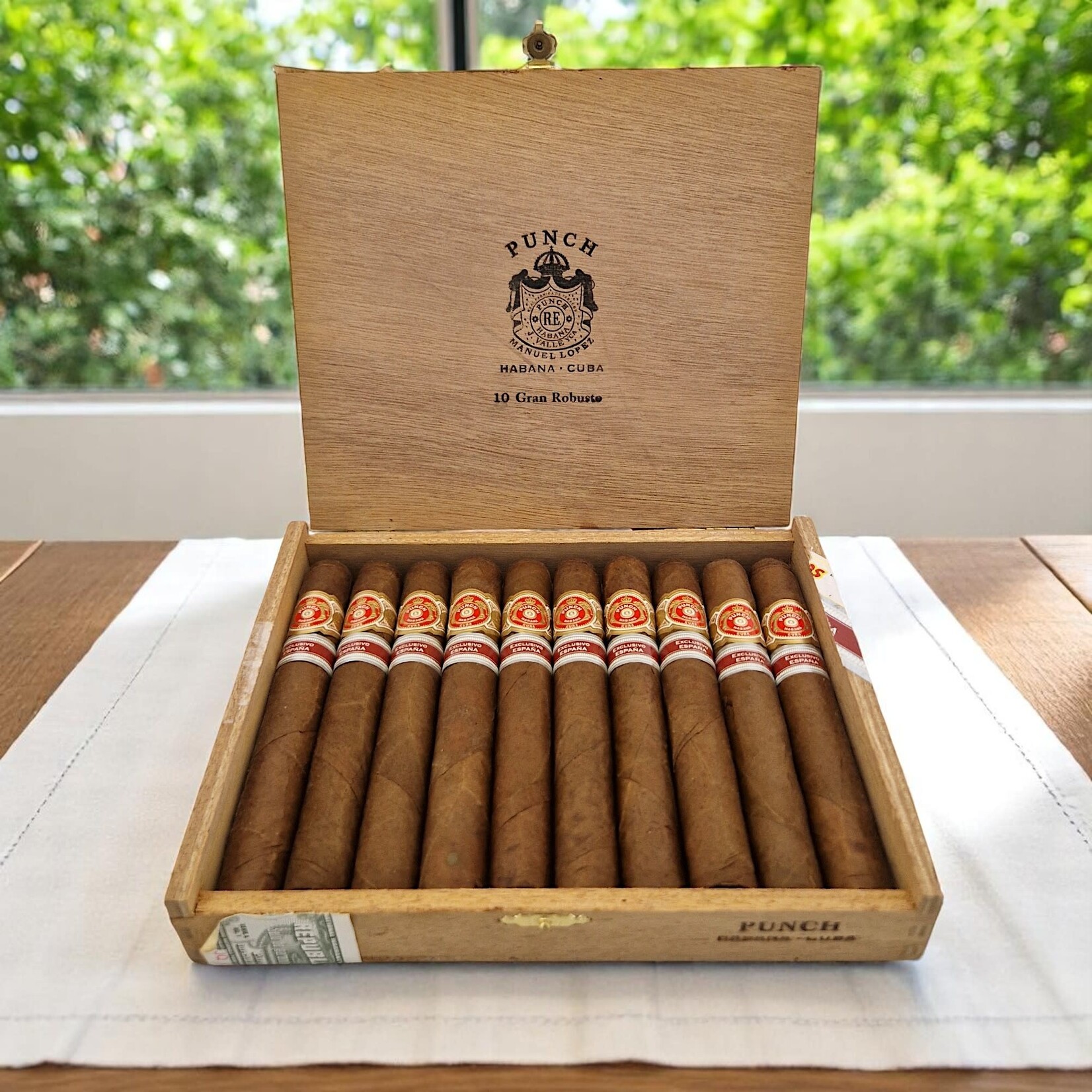 PUNCH PUNCH GRAN ROBUSTO ER ESPANA 2009 - BOX 10'S