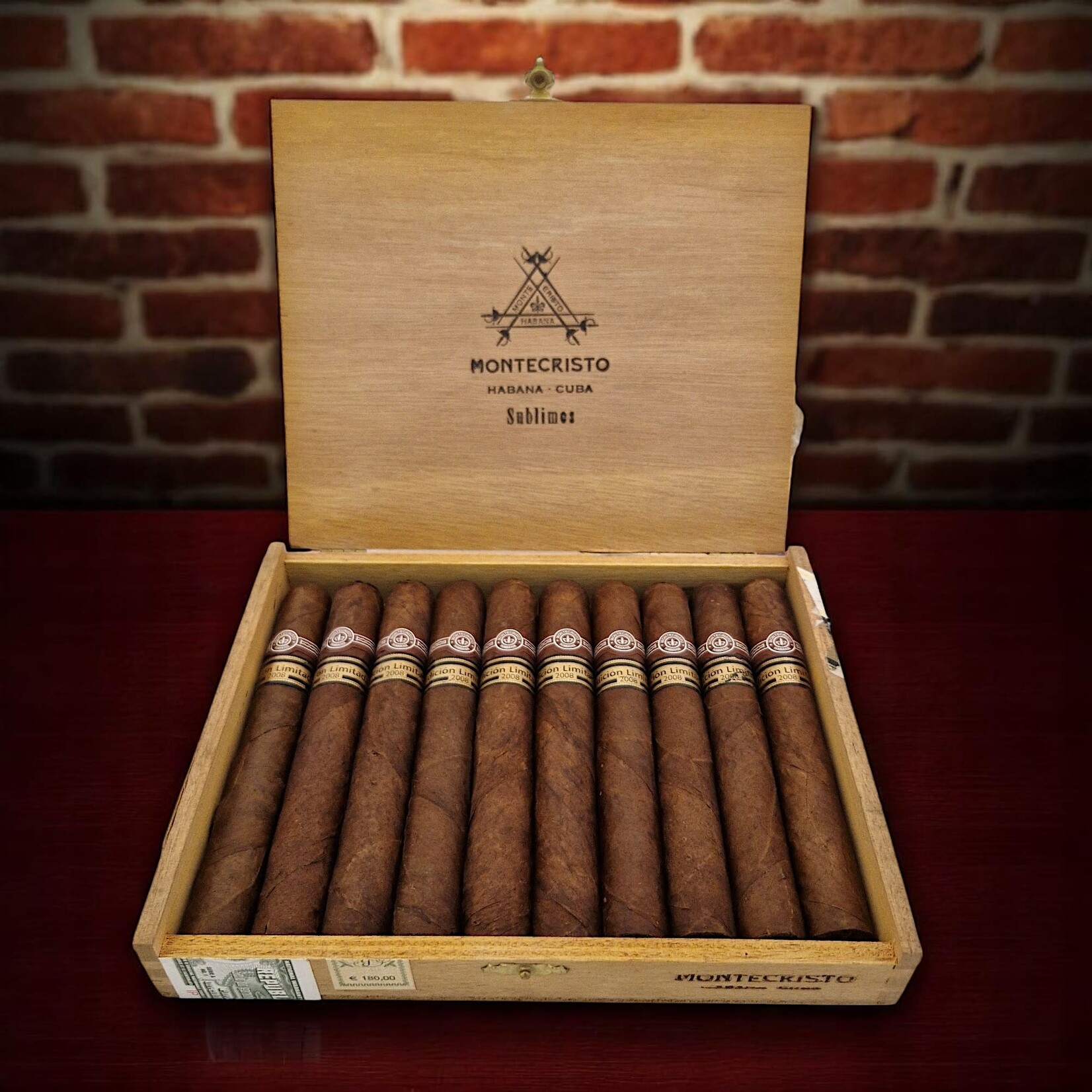 MONTECRISTO MONTECRISTO SUBLIMES EL 2008 - BOX 10'S