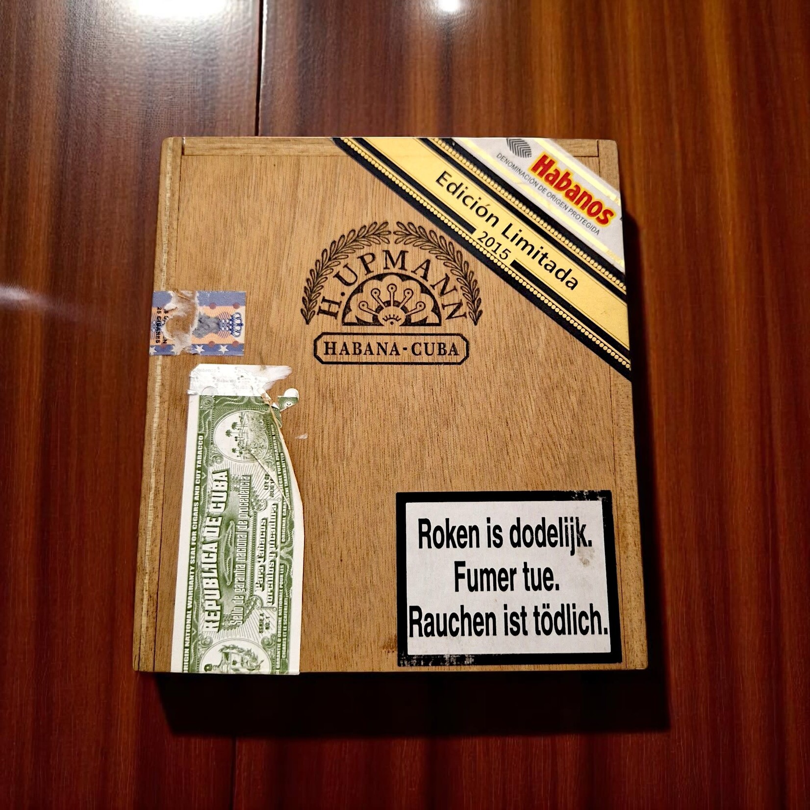 H. UPMANN H. UPMANN MAGNUM 56 EL 2015 - BOX 25'S SEALED